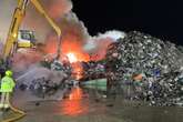 Firefighters tackle huge blaze at recycling plant near Birmingham Wheels Park