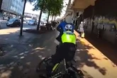 'On the floor now' - watch police stop knife suspects in dramatic Birmingham city centre scenes