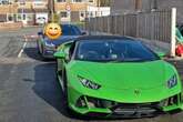 Lamborghini driver with 'no insurance' begs police to be let off on wedding day