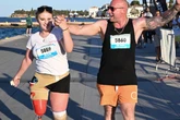 Birmingham teen and double-amputee international race ending goes viral