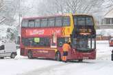 Full list of Birmingham bus service diversions in place today as snow covers city