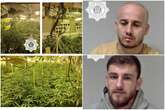 Pair jailed after £1.5m cannabis farm rumbled following tip-off from National Grid