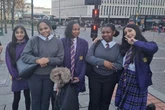 Praise for 'compassionate' schoolgirls who helped woman taken ill in Birmingham city centre