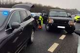 Land Rover halted on M6 as police find weapons and large amount of drugs