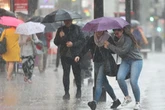 All the UK regions to be drenched in heavy rain and thunderstorms for six hours