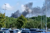 Fire breaks out near Merry Hill as scrap and tyres go up in flames