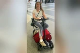 Crying mum told to 'hurry up' on Birmingham Airport's tarmac as wheelchair refused