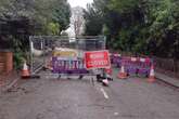 ‘Abandoned’ sinkhole in Sutton Coldfield shuts main road causing traffic chaos for weeks