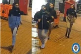 Police probing violent New Street robbery issue pictures of four men officers want to speak to