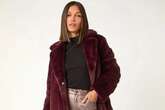 Roman's £75 faux fur coat that is 'perfect with both party dresses and jeans'