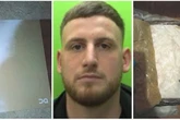 Midlands drug dealer caught with £120k cocaine block stuffed in shoebox