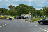 Grendon Road, Polesworth junction closed after airport fire truck breaks down