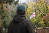 Birmingham flag wars erupt in quiet village as defiant dad faces death threats