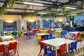 The 'spotless' soft play restaurant just off the M6 where parents can enjoy dinner and wine