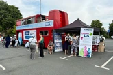 Unique bus initiative encouraging Birmingham and Solihull people to get tested for cancer