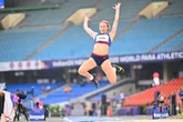 Selly Oak star Maddie Down banishes New Delhi demons with brilliant long jump personal best