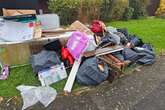 'Take it to the truck' - anger as waste fly-tipped on same road as free recycling service