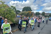 Residents march over plans to 'besiege tranquil' Solihull village