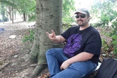 Devoted Black Sabbath fan flew from Germany to sit outside Villa Park Stadium