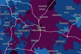 158 West Midlands postcodes with an infection rate over 400 days before Freedom Day