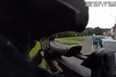 Van driver gives armed police a lift during dramatic Kent chase to catch suspect