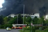 Cannock Orbital shopping centre evacuated as huge fire breaks out