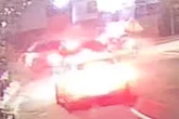 Chilling moment speeding driver crashes into car and kills two-year-old boy