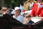 Trooping the Colour: Royal Family gather for the King's birthday parade