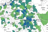 24 West Midlands postcodes with Covid-19 rates over 100 as swathes of Birmingham 'go blue'