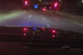 Watch Birmingham learner driver high on cannabis speed away from police at 110mph