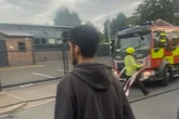 Firefighters battle blaze at Birmingham Islamic centre