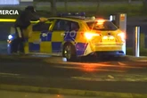Scary moment 'gunman' threatens police and tells them 'I'm going to shoot you'