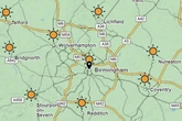 Hour-by-hour West Midlands forcast for Bank Holiday Monday scorcher