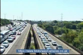 M6 delays live as car overturns in multi-vehicle crash near Wolverhampton