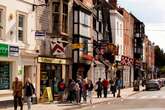 The medieval shopping town with '30 alleyways' just an hour from Birmingham