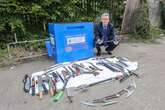 More than 1,000 deadly weapons taken off streets ahead of zombie knife ban