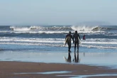 Huge container washes up on beach and Brits are floored at what's inside