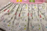 Mum horrified after reading 'disturbing' hidden messages in daughter's dress
