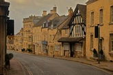 The 'Queen of the Cotswolds' town is just 75 minutes from Birmingham and has cosy pubs and cafes