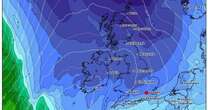 UK weather maps show Arctic blast to plunge Britain into -6C deep freeze after Storm Herminia chaos