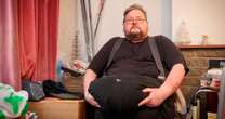 Man with five-stone lump hanging from stomach to knees told NHS will not remove itNHS