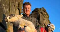 Peak District rescuers save stranded sheep after it got stuck on cliff ledge at beauty spot