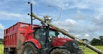 Farmer escapes death after crashing into electricity pole carrying 33,000 voltsNational Farmers Union