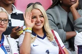 Jordan Pickford's wife Megan forced to style out awkward World Cup outfit mishap