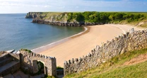 Beautiful beach surrounded by dunes that's always being voted UK's bestBeach Break