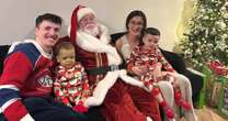 Santa Claus visits desperately ill toddler who may have just weeks to live