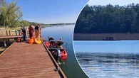 Akcja poszukiwawcza na jeziorze. Nastolatek spadł z roweru wodnego