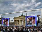 EM-Eröffnungsspiel Berliner Polizei schließt Fanmeile am Brandenburger Tor