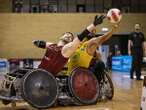 Rollstuhlrugby bei den Paralympics Gekommen, um zu ärgern