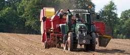 Grund des Sturzes noch unbekannt Kind stirbt in Sachsen nach Sturz von Kartoffelerntemaschine